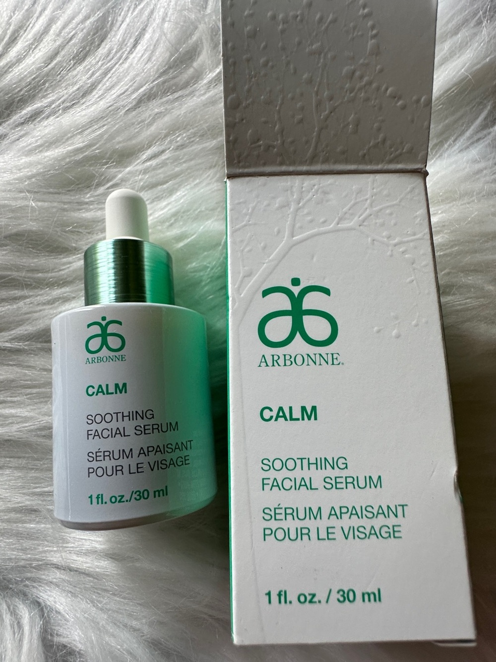 NIB Arbonne Calm Soothing Facial Serum - Soothes Skin